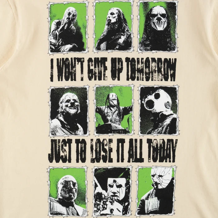WELCOME X SLIPKNOT TOMORROW TEE (BONE)