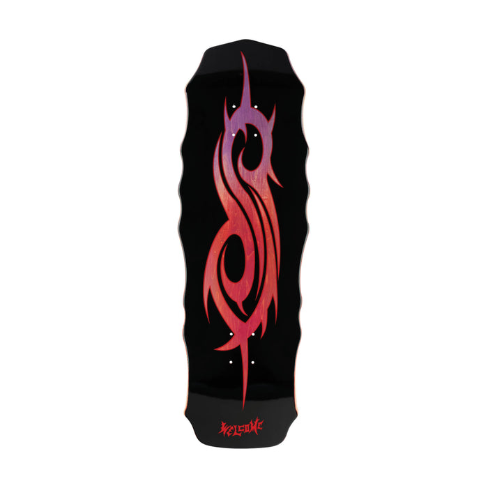 WELCOME X SLIPKNOT TRIBAL S ON WIDOW PURPLE/RED STAIN DECK (10.0)
