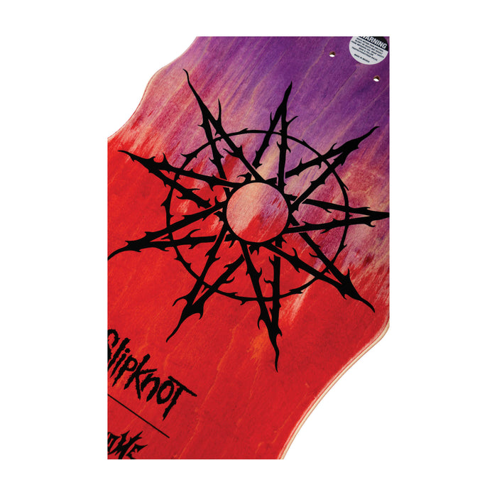 WELCOME X SLIPKNOT TRIBAL S ON WIDOW PURPLE/RED STAIN DECK (10.0)