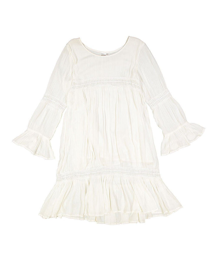 White Lace Dress Shirt-Dress Yo Baby Wholesale