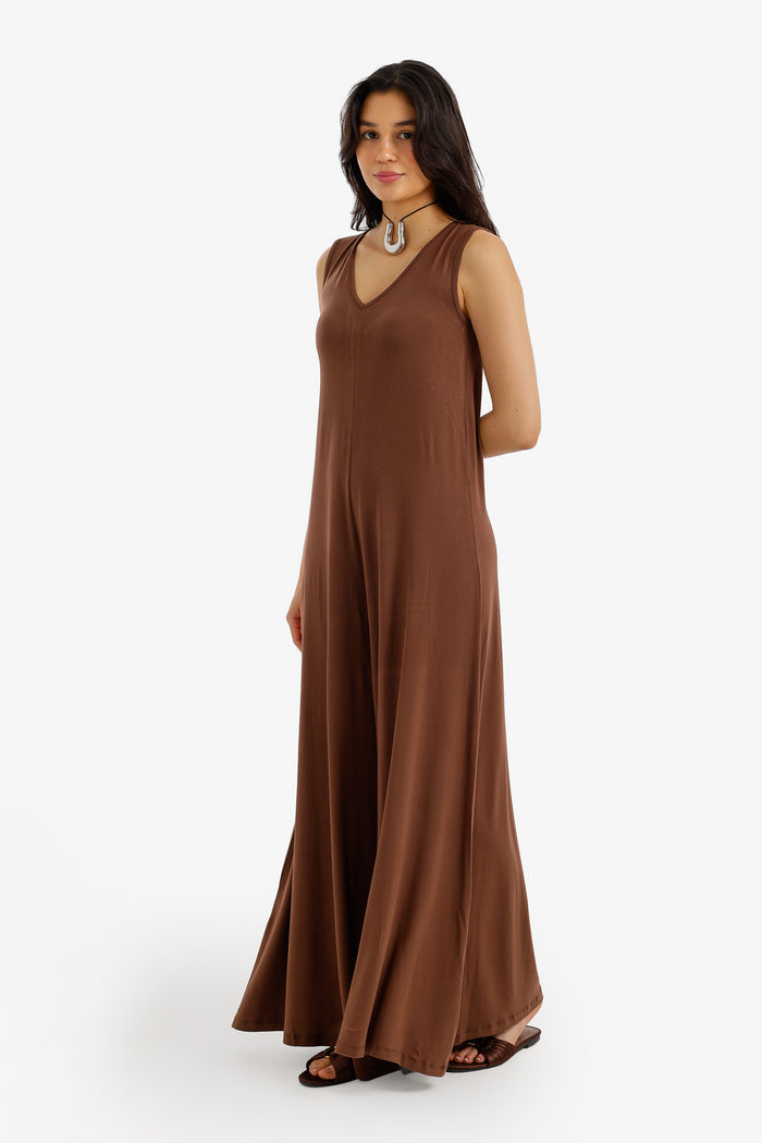 Wide Leg Lounge Jumpsuit