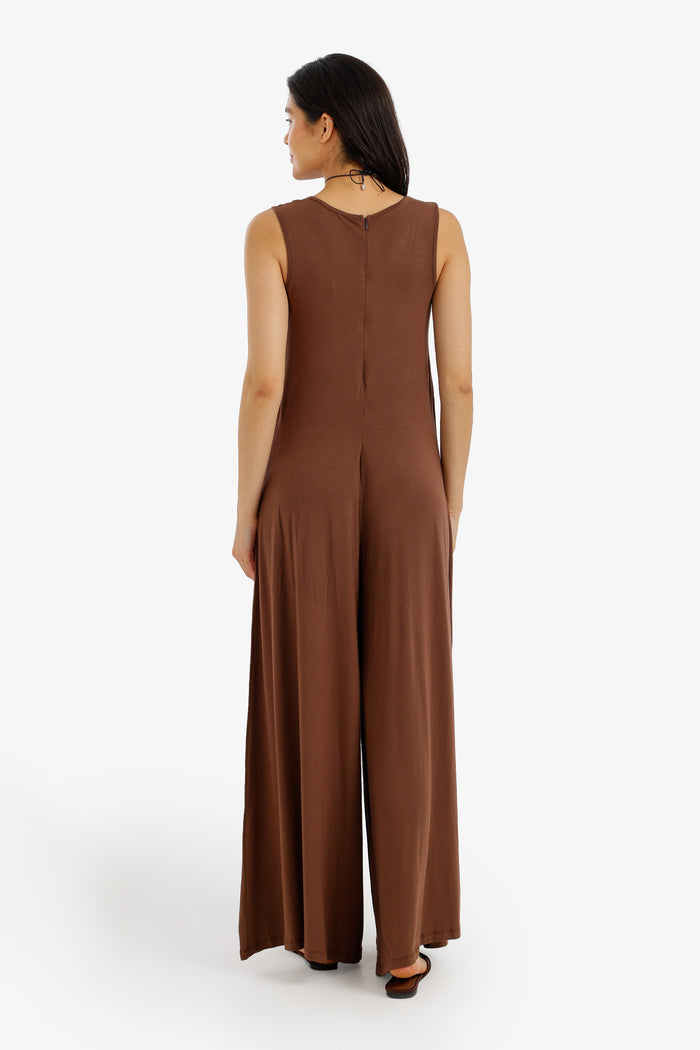 Wide Leg Lounge Jumpsuit