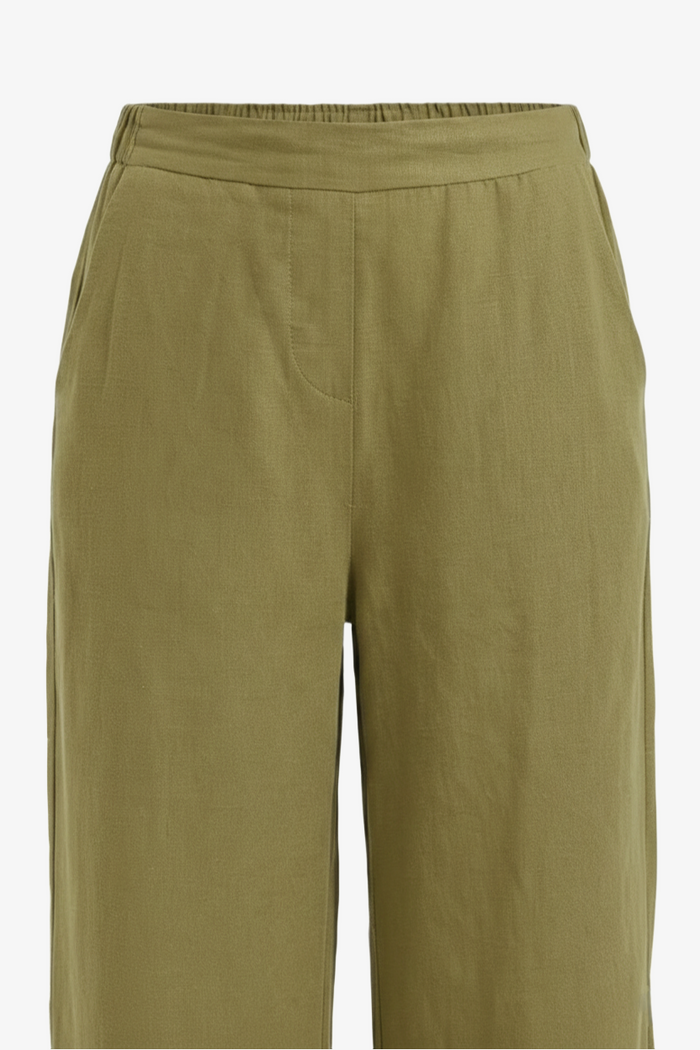 Wide-Leg Lounge Pants