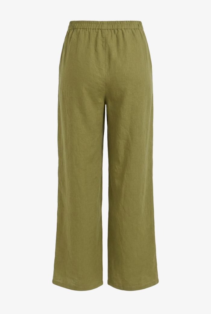 Wide-Leg Lounge Pants