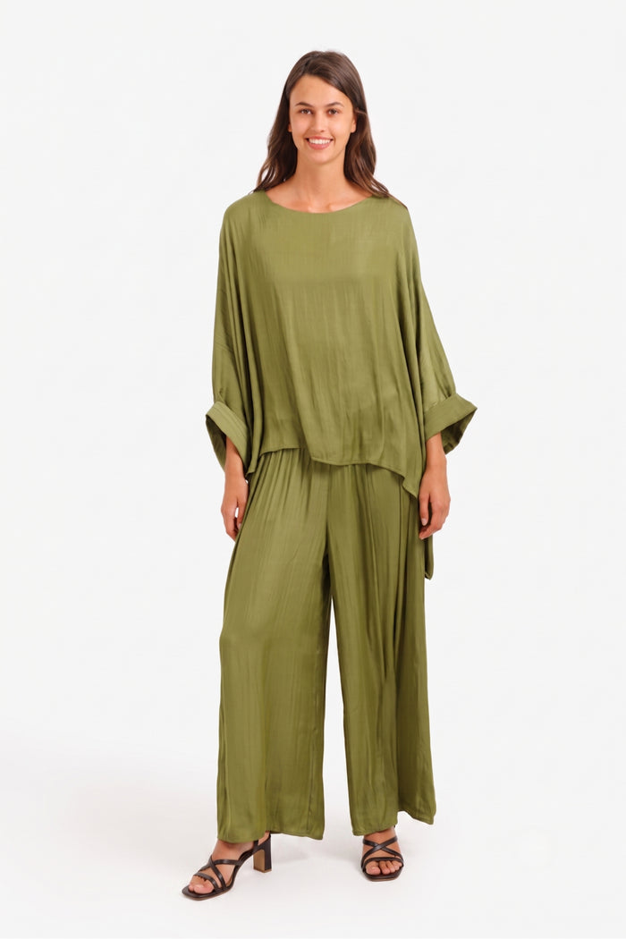 Wide Leg Palazzo Pants