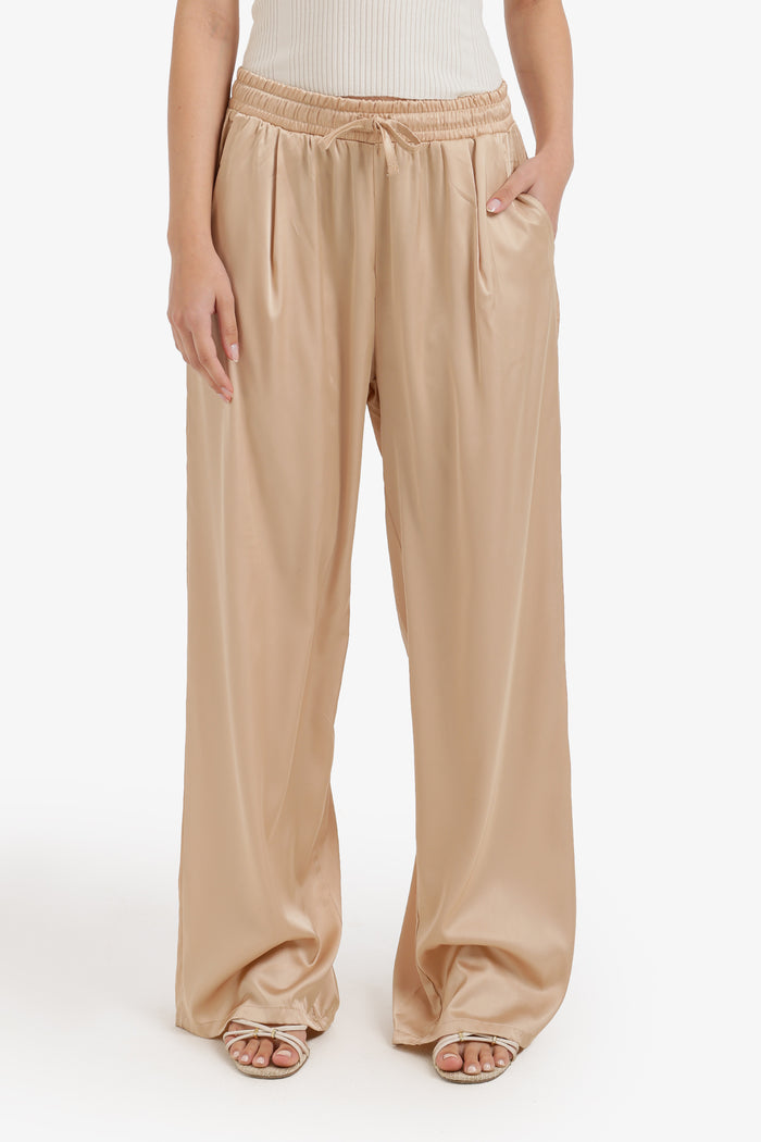 Beige / S / Satin