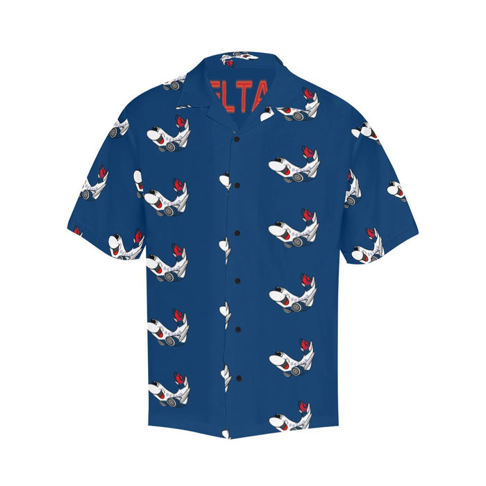 Widgee FDJ  Blue Hawaiian Shirt