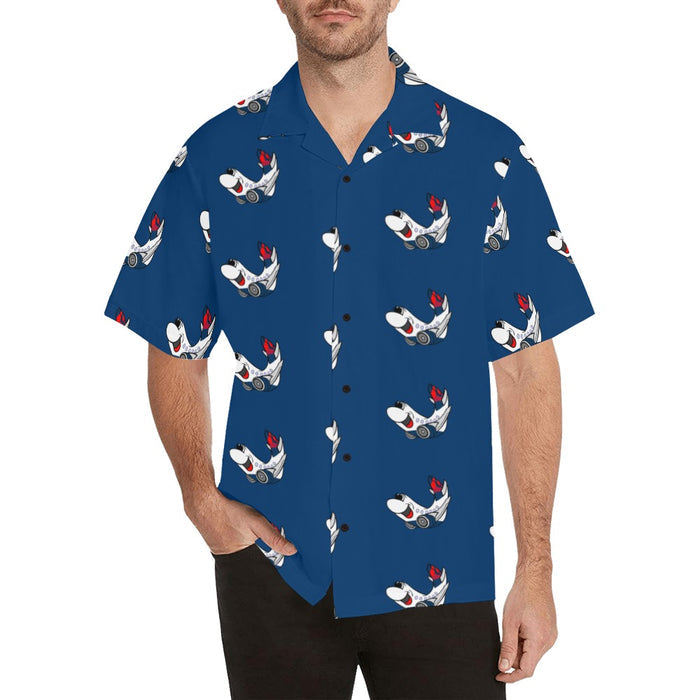 Widgee FDJ  Blue Hawaiian Shirt