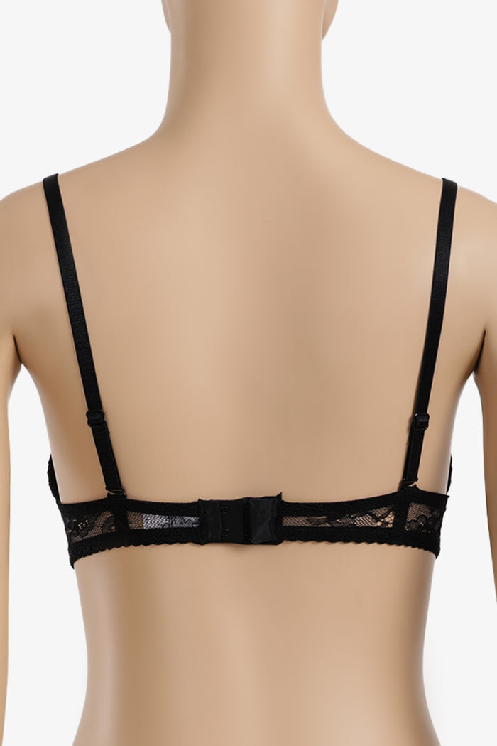 Wired Lace Push Up Bra
