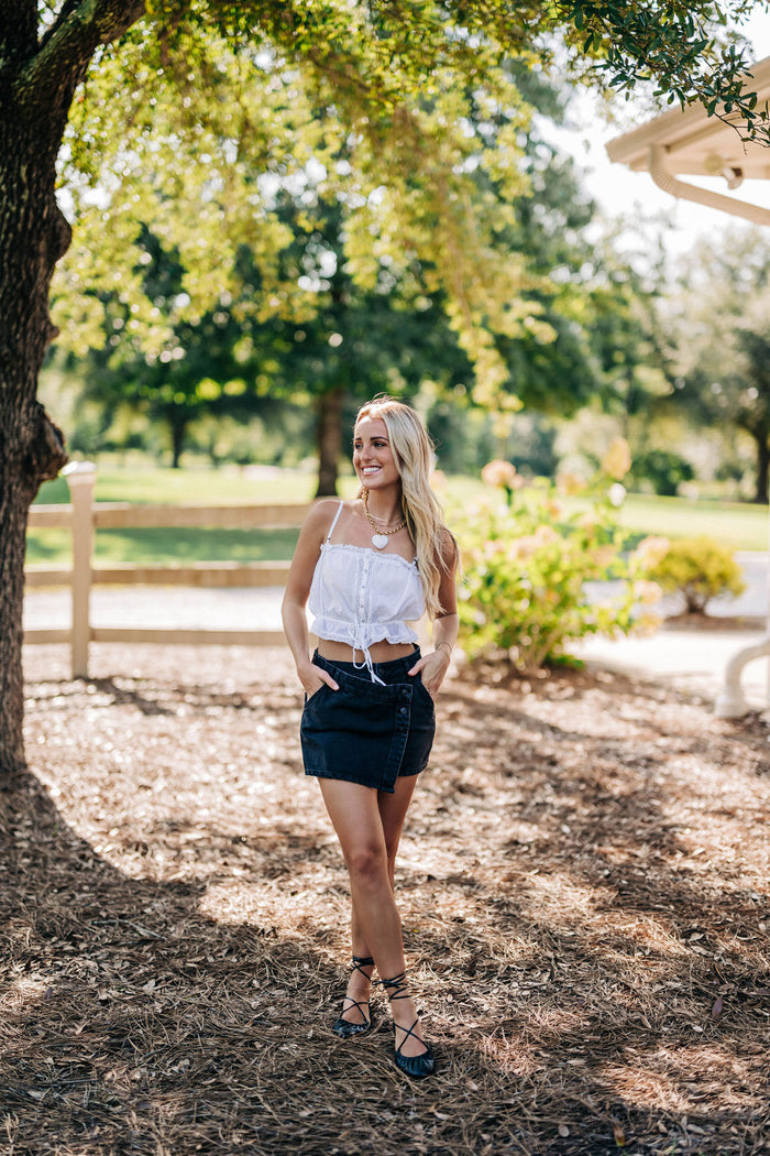 Wistful Daydream Tube - Optic White FREE PEOPLE
