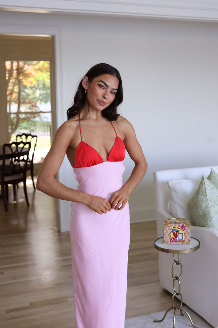 Wolfe Dress - Petal/Cherry