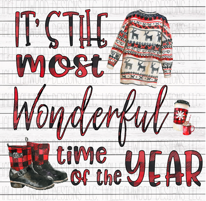 Wonderful Time of the Year- Plaid