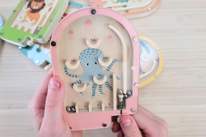 Wooden Mini Pinball Game