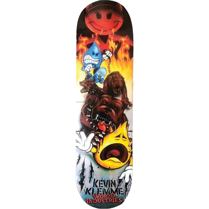 WORLD INDUSTRIES KLEMME PITBULL DECK (8.1)