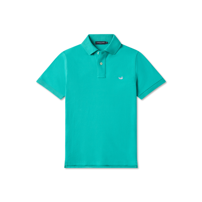 Jockey Green with Lavender Duck / Youth Small
