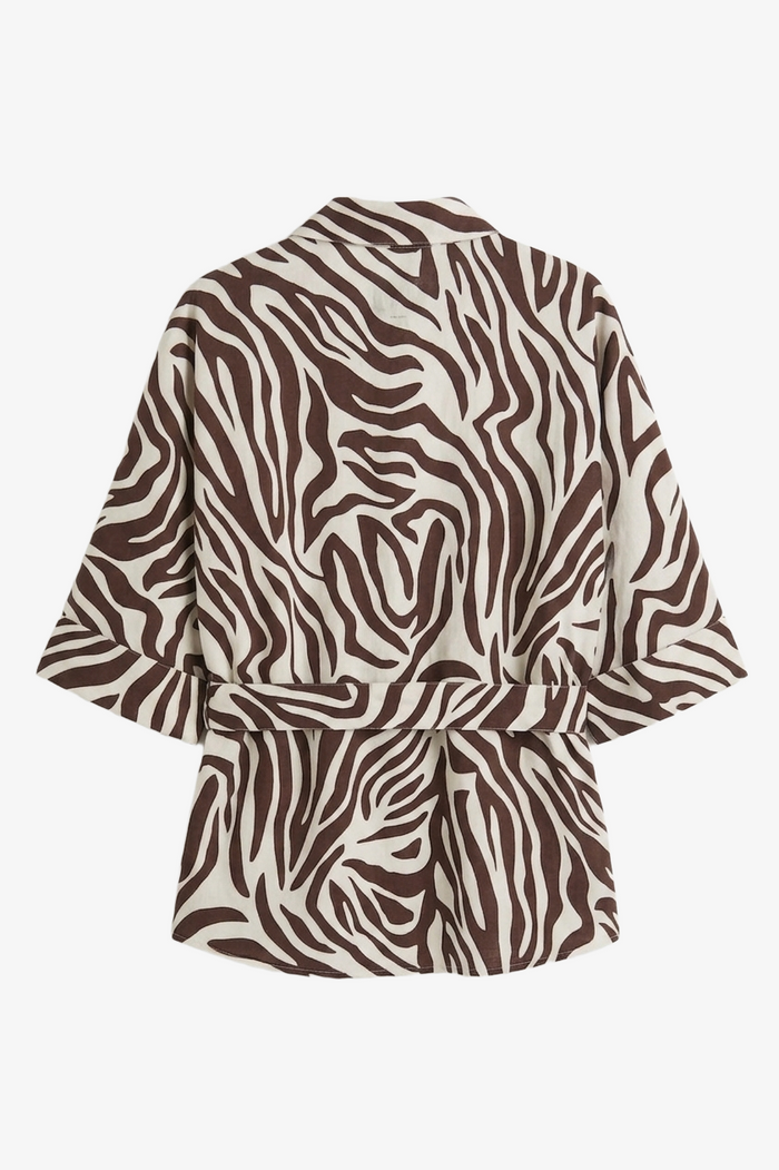 Zebra-Print Lounge Set