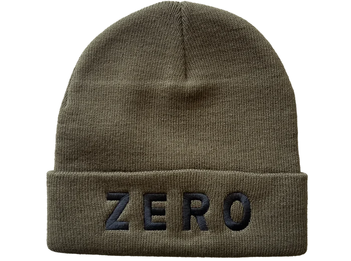 ZERO ARMY EMBOIDERED BEANIE
