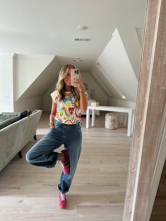 Zodiac Dream Tee - Multicolor